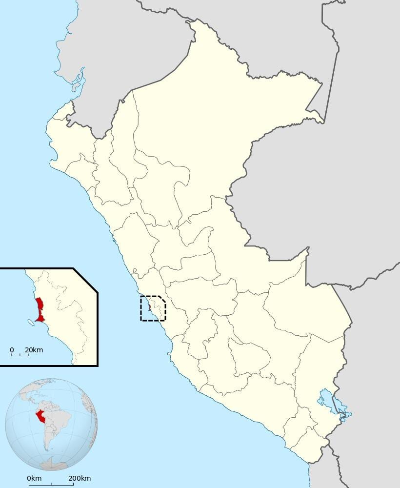 peta dari callao, Peru