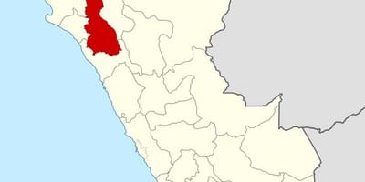 Peta dari Peru cajamarca