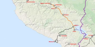 Peru peta kereta