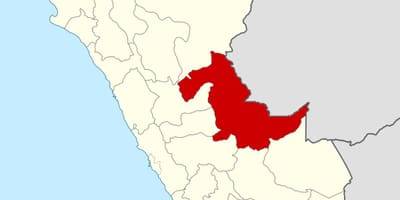 Peta pucallpa, Peru